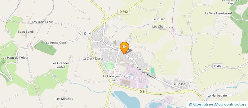 localisation de l'entreprise MONSIEUR PHILIP ANTHONY HAIGH à LE MENE