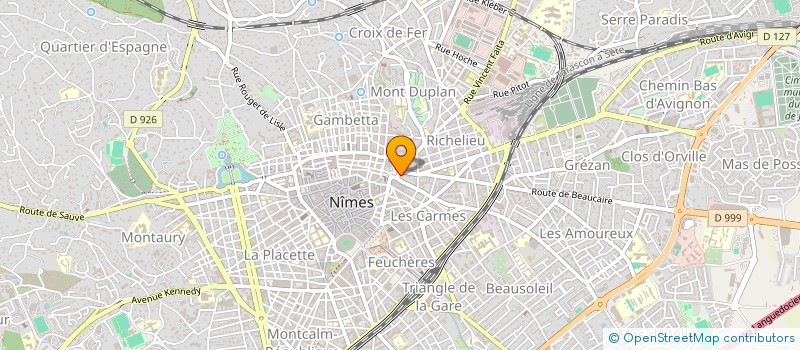 localisation de l'entreprise MONSIEUR PHILIP BELL à NIMES
