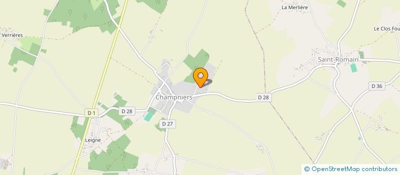 localisation de l'entreprise MONSIEUR PHILIP BENN  CHAMPNIERS