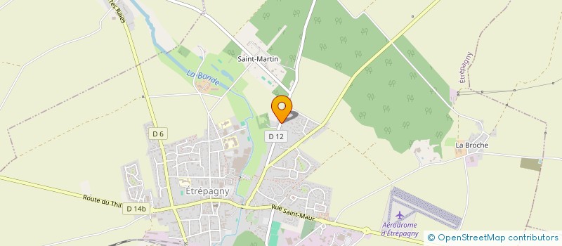 localisation de l'entreprise MONSIEUR PHILIP BIRD  ETREPAGNY