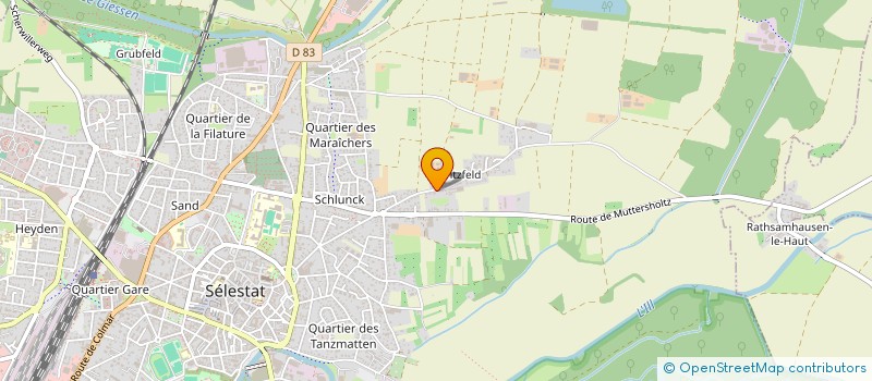 localisation de l'entreprise MONSIEUR PHILIP BOLY à SELESTAT