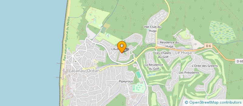 localisation de l'entreprise MONSIEUR PHILIP DEAN  LACANAU