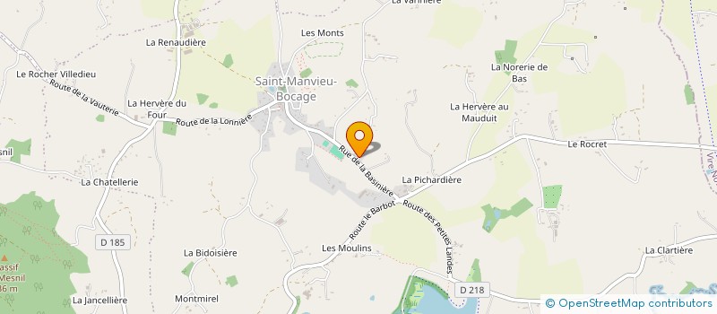 localisation de l'entreprise MONSIEUR PHILIP DOWNES  LANDELLES-ET-COUPIGNY