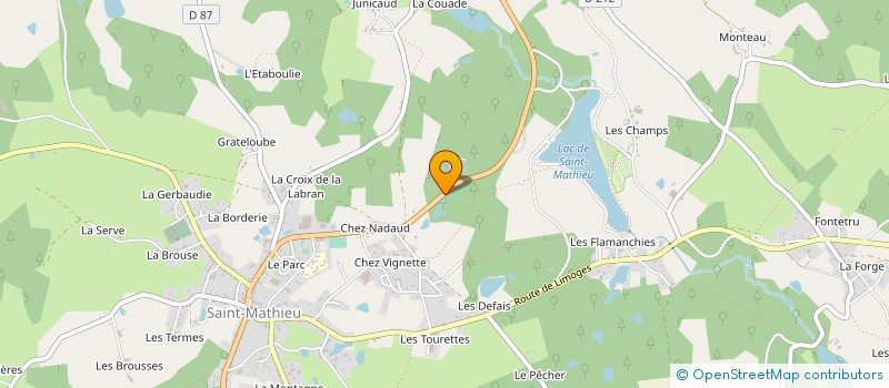 localisation de l'entreprise MONSIEUR PHILIP EVANS  SAINT-MATHIEU