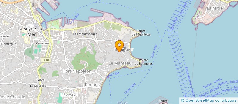 localisation de l'entreprise MONSIEUR PHILIP GAILHAC à LA SEYNE SUR MER