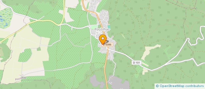 localisation de l'entreprise MONSIEUR PHILIP GIRAUD  POUZILHAC