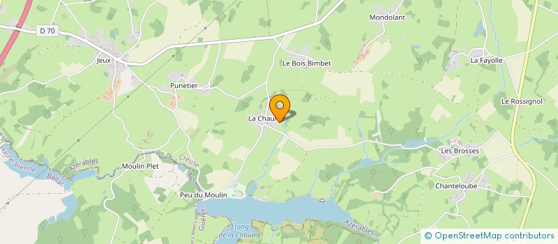 localisation de l'entreprise MONSIEUR PHILIP GRAEVE  AZERABLES