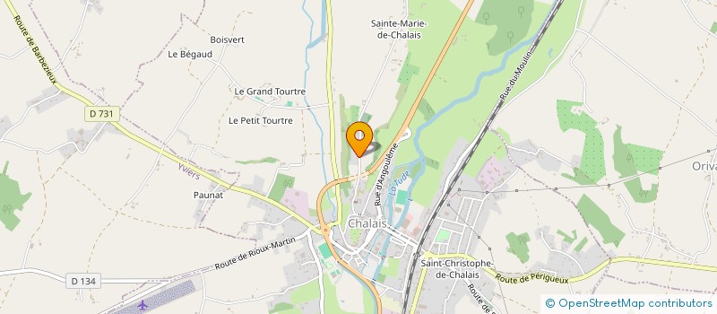 localisation de l'entreprise MONSIEUR PHILIP HANSON à CHALAIS