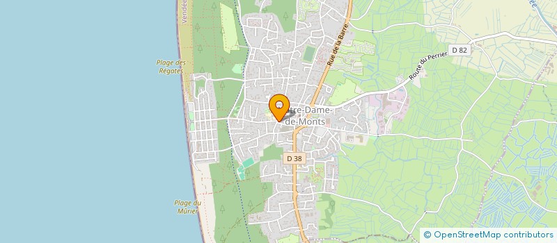 localisation de l'entreprise MONSIEUR PHILIP HENNEQUIERE  NOTRE-DAME-DE-MONTS