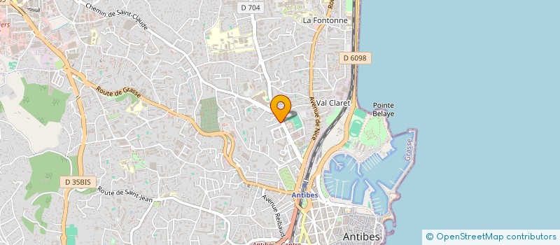 localisation de l'entreprise MONSIEUR PHILIP KARLBERG à ANTIBES