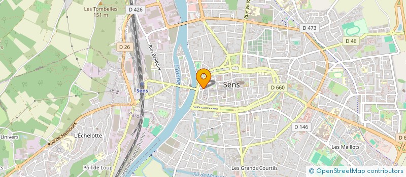 localisation de l'entreprise MONSIEUR PHILIP MANN  SENS