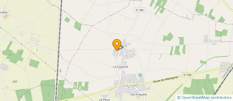 localisation de l'entreprise MONSIEUR PHILIP MORRALL à LA FAYE