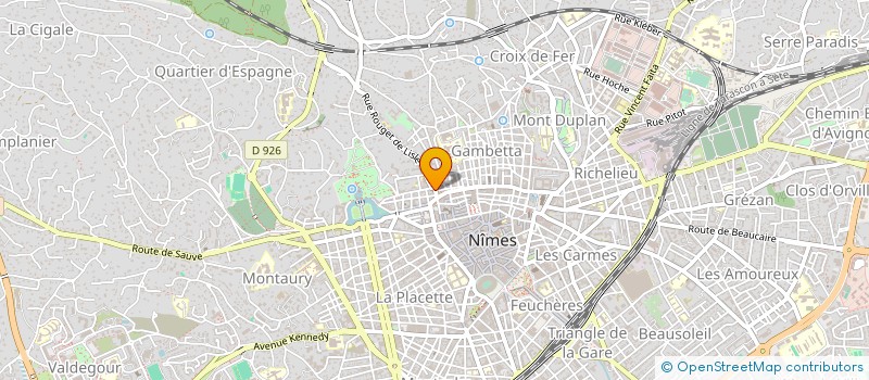 localisation de l'entreprise MONSIEUR PHILIP PONGY à NIMES