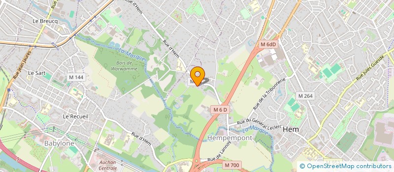 localisation de l'entreprise MONSIEUR PHILIP REISENTHEL  HEM