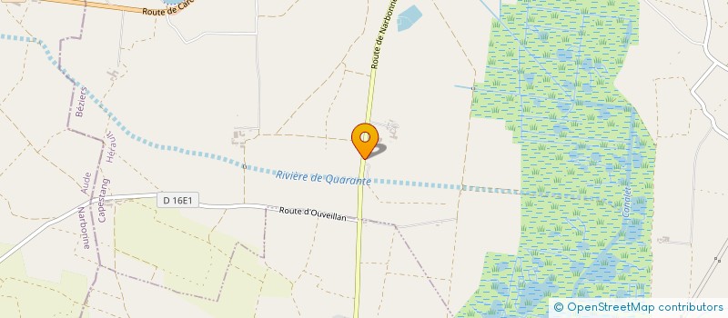 localisation de l'entreprise MONSIEUR PHILIP RUTTER  CAPESTANG