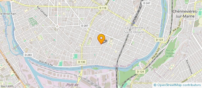 localisation de l'entreprise MONSIEUR PHILIP SAMAMA  SAINT-MAUR-DES-FOSSES