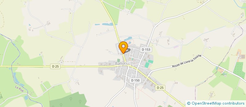 localisation de l'entreprise MONSIEUR PHILIP WILKINSON  BALLOTS