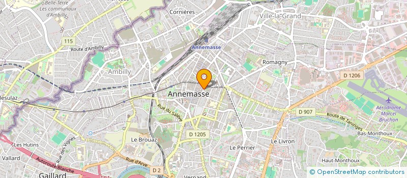 localisation de l'entreprise MONSIEUR PHILIPE CAMUS à ANNEMASSE