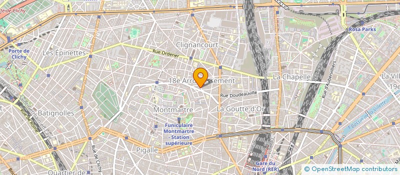 localisation de l'entreprise MONSIEUR PHILIPE GRUNDLER  PARIS