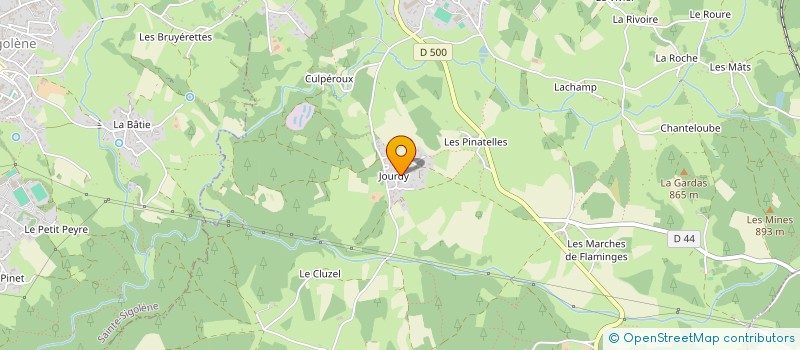 localisation de l'entreprise MONSIEUR PHILIPP CONVERS  SAINT-PAL-DE-MONS