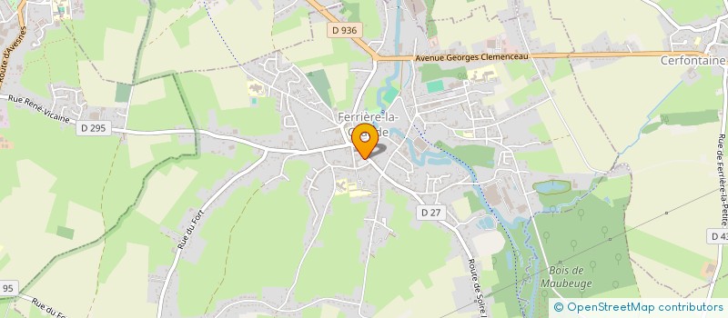 localisation de l'entreprise MONSIEUR PHILIPP HOPP  FERRIERE-LA-GRANDE