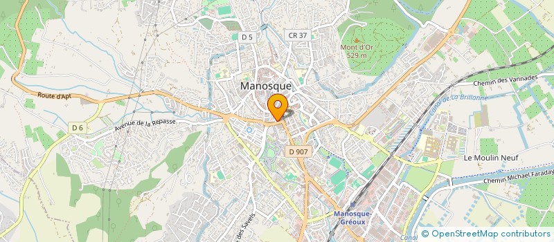 localisation de l'entreprise MONSIEUR PHILIPP KLATTENHOFF à MANOSQUE