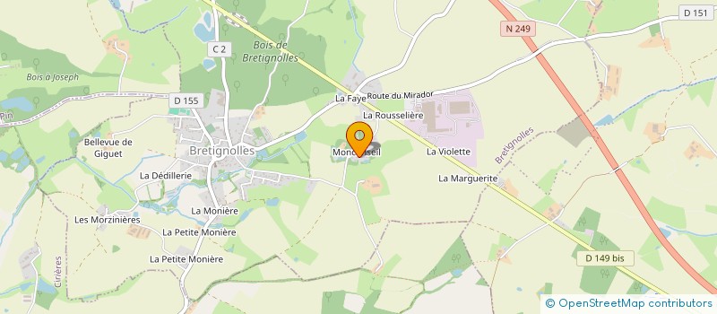 localisation de l'entreprise MONSIEUR PHILIPP SPARKES  BRETIGNOLLES