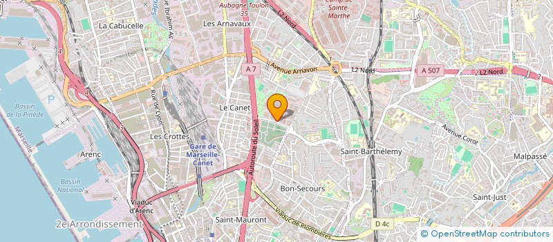 localisation de l'entreprise MONSIEUR PHILIPPE ABA  MARSEILLE