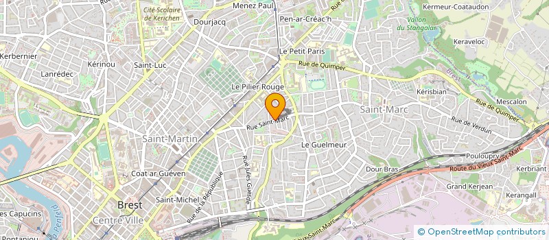 localisation de l'entreprise MONSIEUR PHILIPPE ABALAIN à BREST
