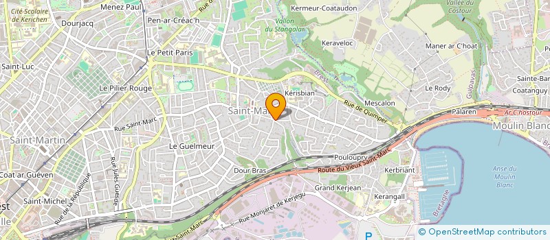 localisation de l'entreprise MONSIEUR PHILIPPE ABAZIOU à BREST