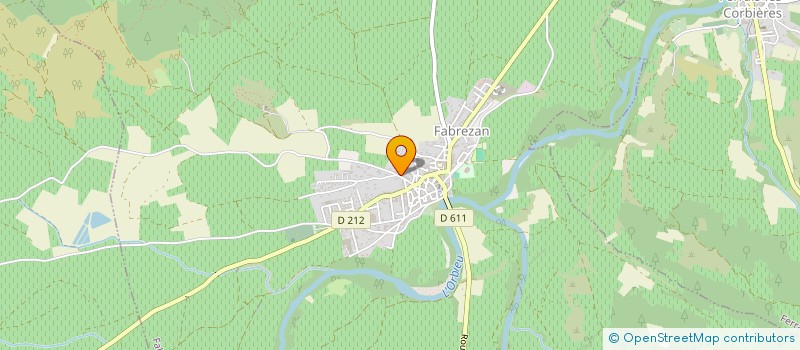 localisation de l'entreprise MONSIEUR PHILIPPE ABBAL  FABREZAN