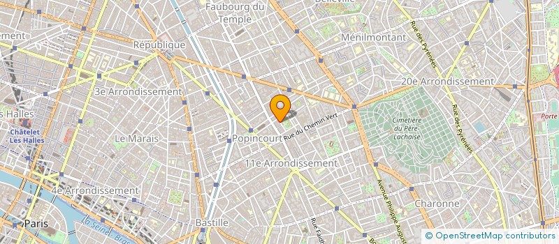 localisation de l'entreprise MONSIEUR PHILIPPE ABELLARD  PARIS