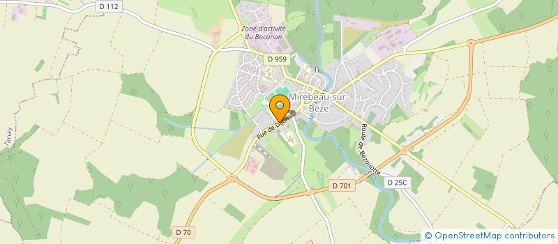 localisation de l'entreprise MONSIEUR PHILIPPE ABEYER  BEIRE-LE-CHATEL