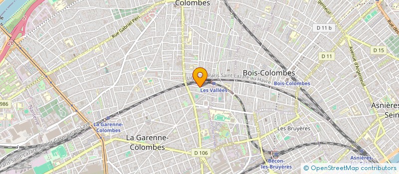 localisation de l'entreprise MONSIEUR PHILIPPE ABRAHAM à LA GARENNE-COLOMBES