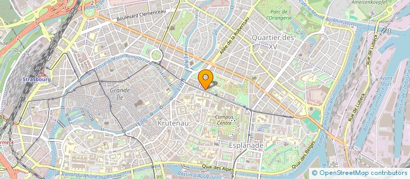 localisation de l'entreprise MONSIEUR PHILIPPE ABRY à STRASBOURG