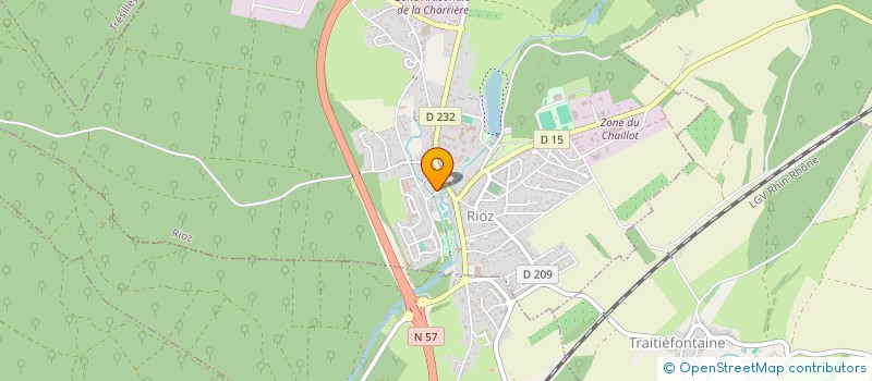 localisation de l'entreprise MONSIEUR PHILIPPE ACHARD  RIOZ