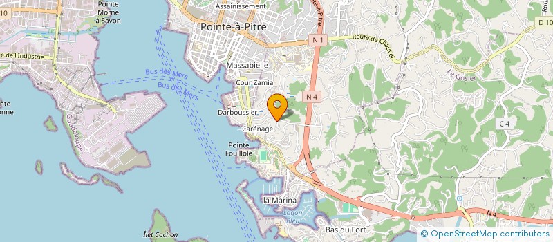 localisation de l'entreprise MONSIEUR PHILIPPE ACTRY à LES ABYMES