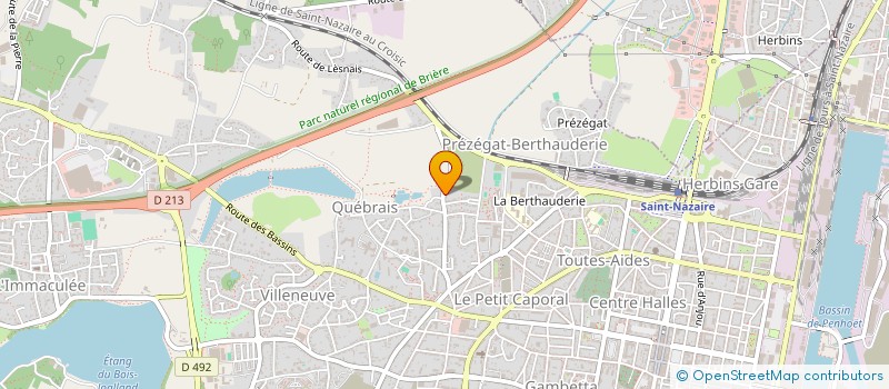 localisation de l'entreprise MONSIEUR PHILIPPE ADAM à SAINT-NAZAIRE