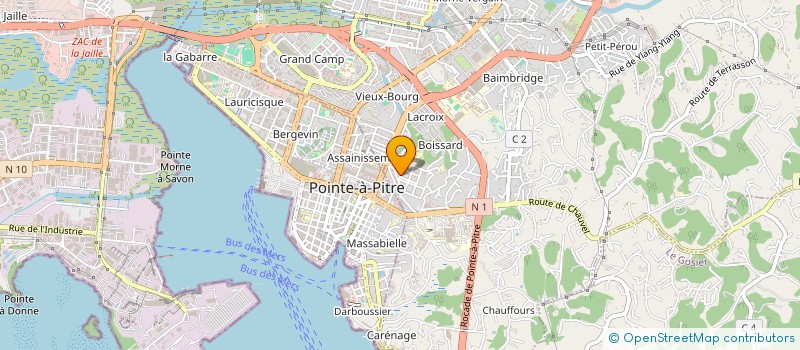 localisation de l'entreprise MONSIEUR PHILIPPE ADELAIDE  LES ABYMES