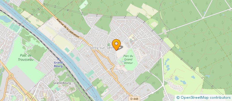 localisation de l'entreprise MONSIEUR PHILIPPE ADEMA à SOISY-SUR-SEINE