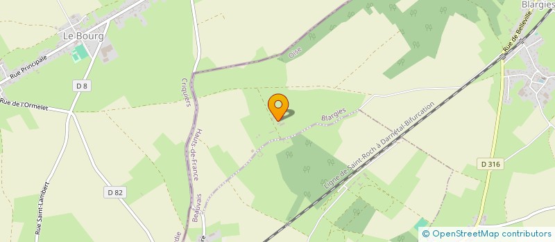 localisation de l'entreprise MONSIEUR PHILIPPE ADRIAENS  BLARGIES