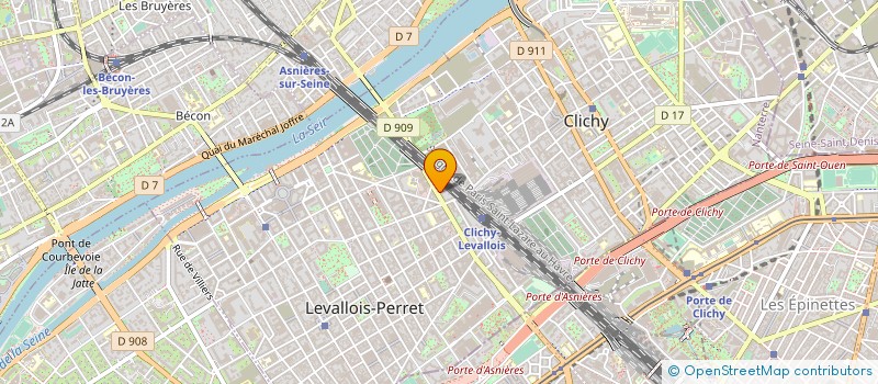 localisation de l'entreprise MONSIEUR PHILIPPE-ADRIEN SARFATI à LEVALLOIS-PERRET