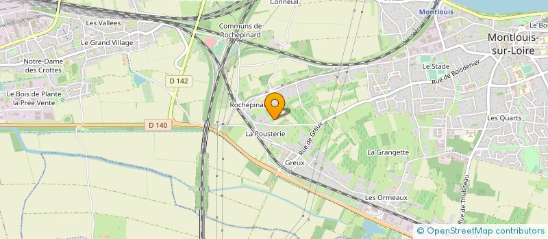 localisation de l'entreprise MONSIEUR PHILIPPE AFONSO  MONTLOUIS-SUR-LOIRE