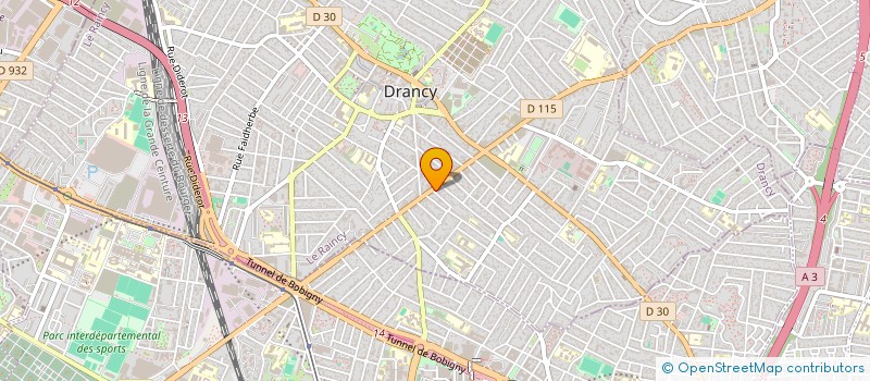 localisation de l'entreprise MONSIEUR PHILIPPE AGACHE à DRANCY