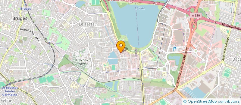 localisation de l'entreprise MONSIEUR PHILIPPE AGUILAR  BRUGES