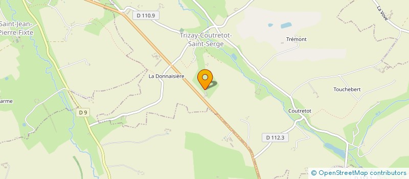 localisation de l'entreprise MONSIEUR PHILIPPE AGUILLE à TRIZAY-COUTRETOT-SAINT-SERGE