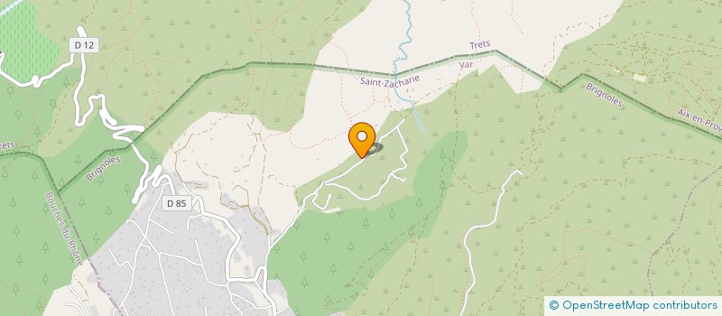 localisation de l'entreprise MONSIEUR PHILIPPE AITIER  SAINT-ZACHARIE