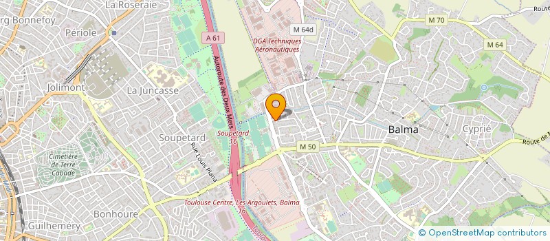 localisation de l'entreprise MONSIEUR PHILIPPE ALADEL à BALMA