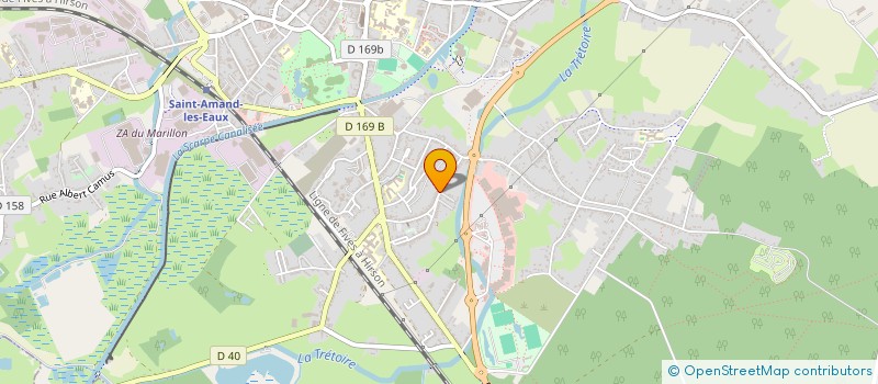 localisation de l'entreprise MONSIEUR PHILIPPE ALAIN ADAMS  SAINT-AMAND-LES-EAUX