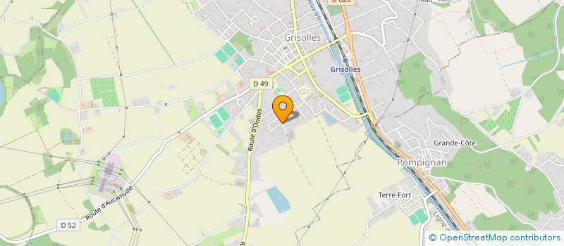 localisation de l'entreprise MONSIEUR PHILIPPE ALAJARIN  GRISOLLES
